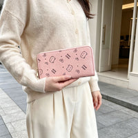 Printed Zip Long Clutch Wallet - image 3