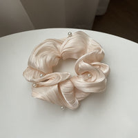 Ruffled Silk Scrunchie - image 5