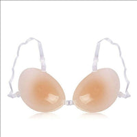 Women's Invisible Silicone Bra Adjustable Straps Lightweight Comfort Natural Lift For Daily Casual Sports - image 3