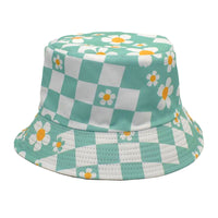 Korean Style Chessboard Plaid Spring And Summer New Bucket Hat Sun-proof - image 6