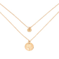 Elegant Floral Clavicle Necklace - image 5