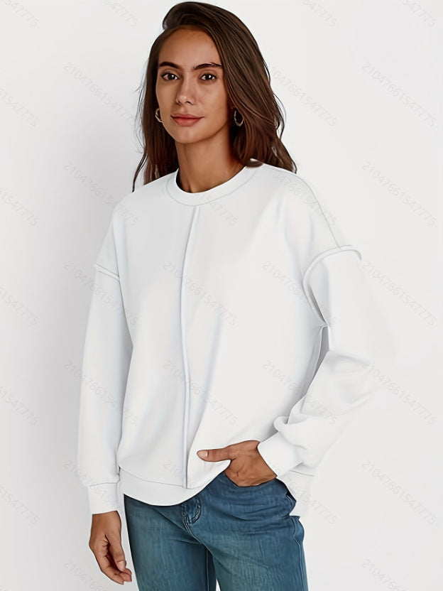 Casual Loose Fit Knit Sweater - image 9