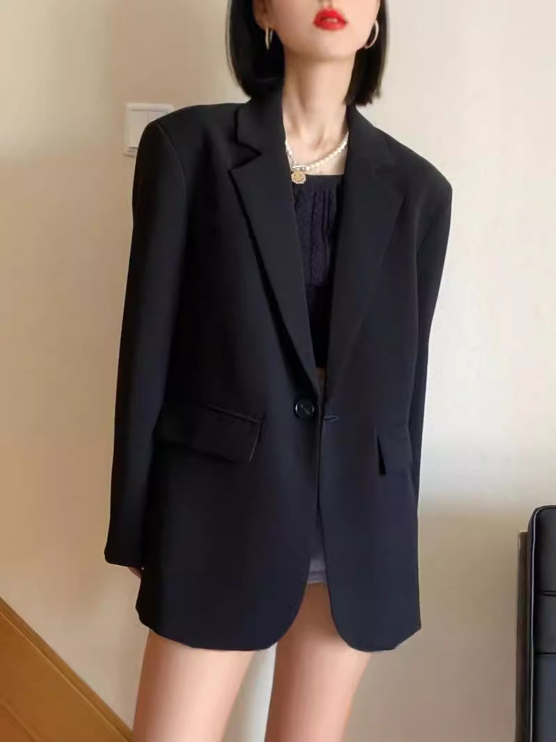Women's Loose Casual Shirt Jacket - image 3