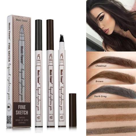 Waterproof Fork Tip Eyebrow Pen - image 4