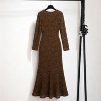 French Style Retro Lace Dress - image 4