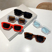 Retro Square Sunglasses - image 1