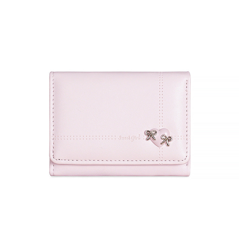 Heart Bow Women's Wallet