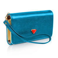 Cartera de mano con correa de muñeca, 4 tarjetas y monedero - image 1