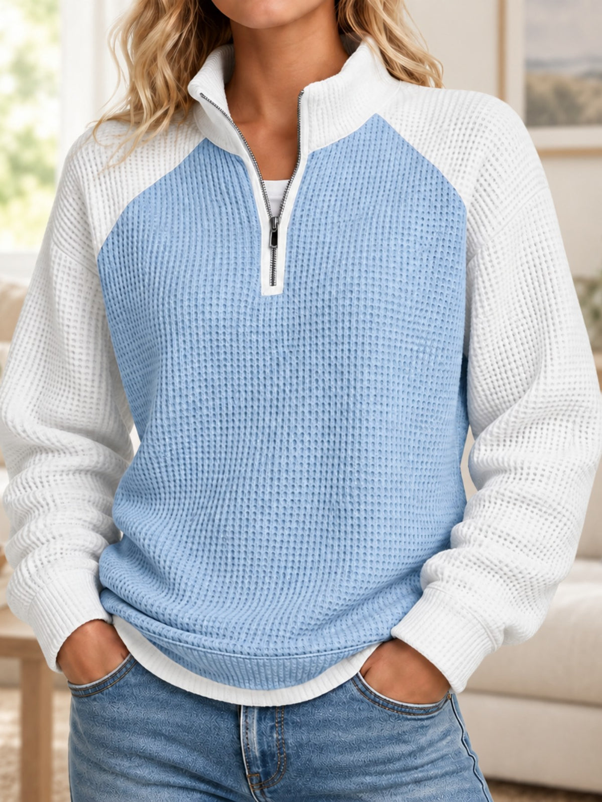 Women's Classic Button Blouse - image 3