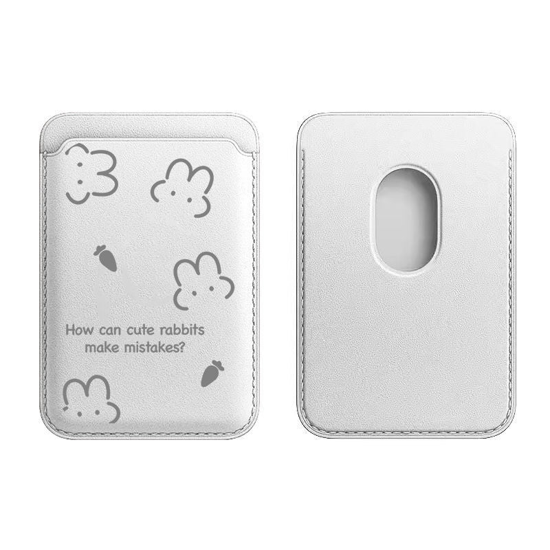 Magnetic Phone Card Holder with Bear Design - image 2