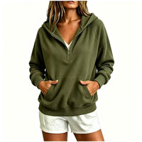 Corduroy Hooded Zip-Up Sweatshirt - image 9