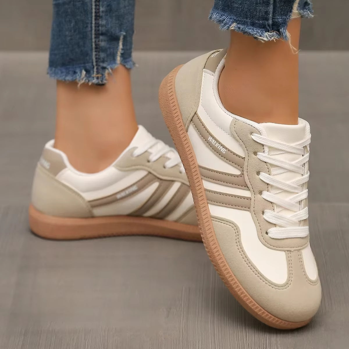 Women's Soft Slip-On Flat Sneakers - image 5