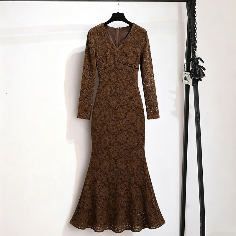 French Style Retro Lace Dress