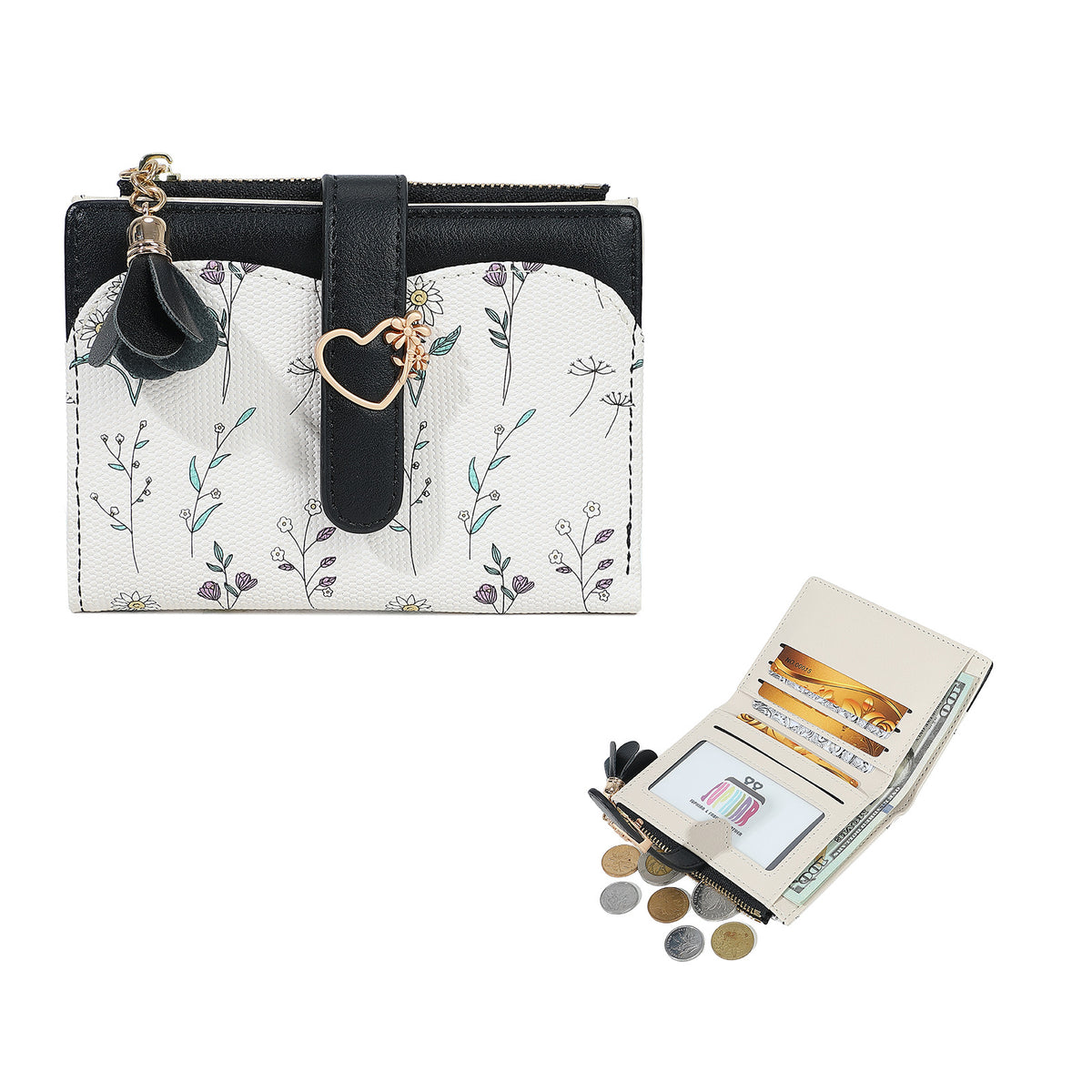 Women's Short Multi-Card Coin Purse