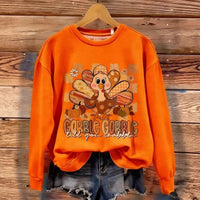 Women's Crew Neck Animal Print Sweatshirt - image 1
