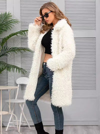 Women's Faux Fur Coat - image 4