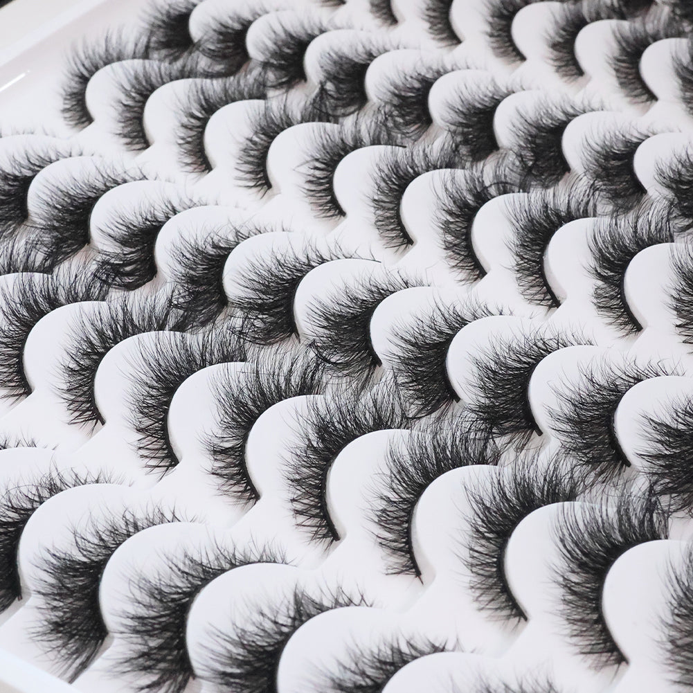 3D Faux Mink False Eyelashes - Style 01 - image 4