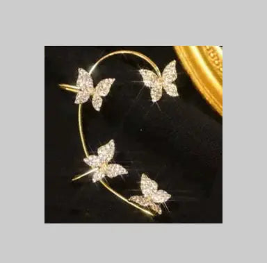 Butterfly Ear Cuff & Hook Earrings - image 10