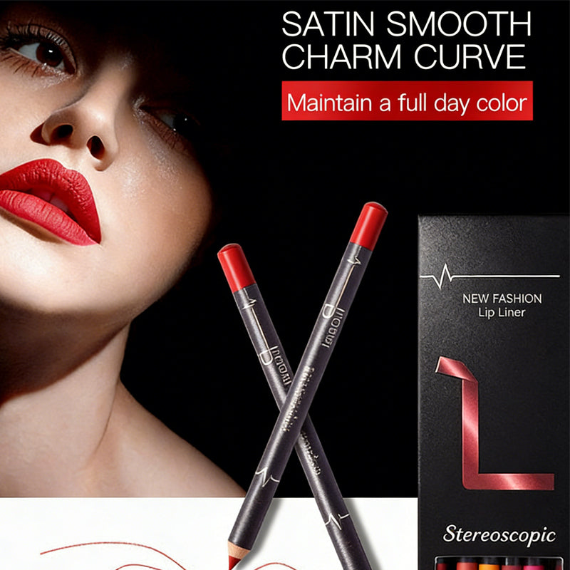 Set de 12 delineadores de labios - image 2