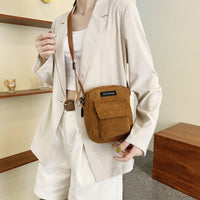 Corduroy Canvas Crossbody Bag - image 3