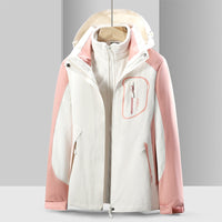 Women's 3-in-1 Waterproof Hooded Hiking Jacket - image 1