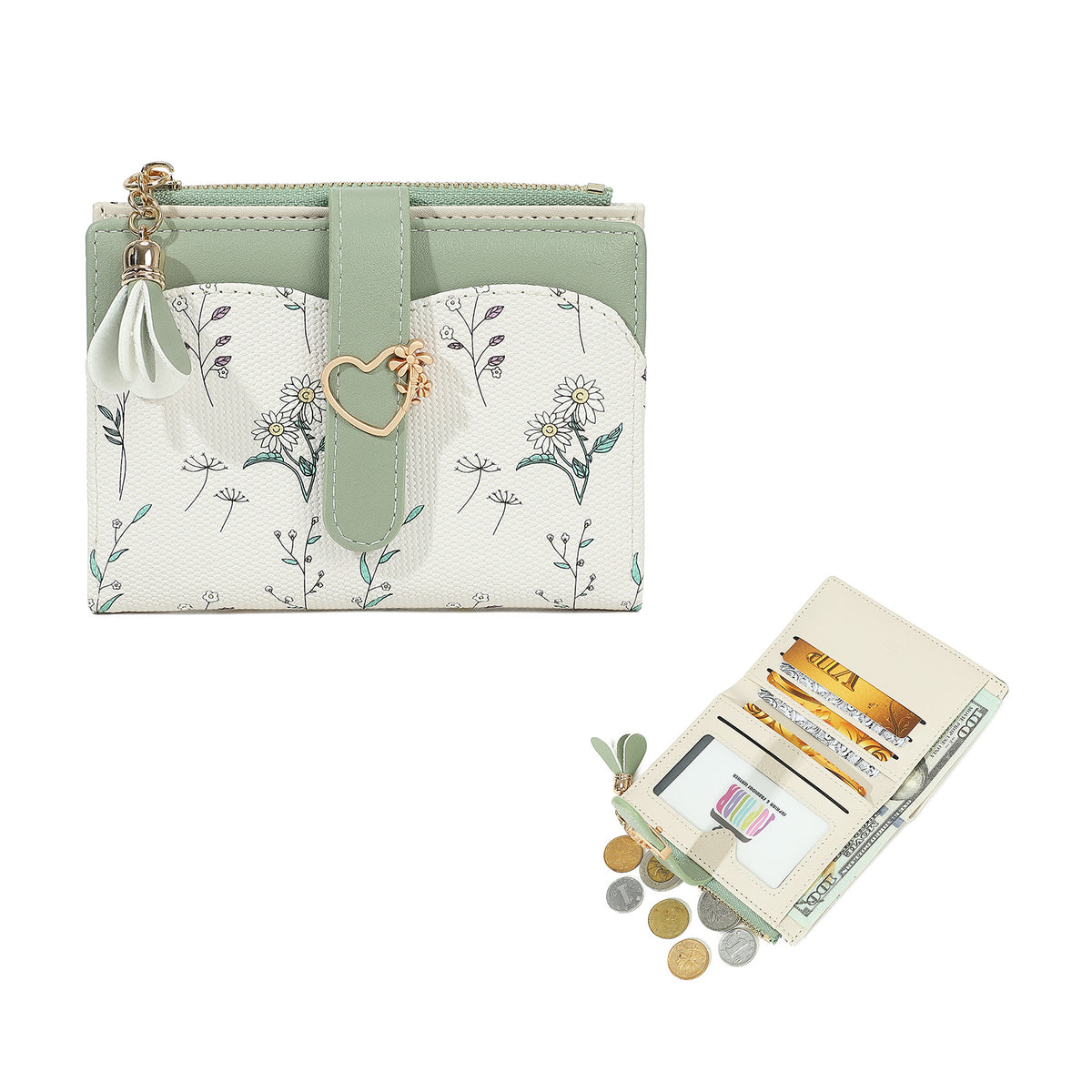 Women's Short Multi-Card Coin Purse - image 4