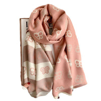 Double-sided Artificial Cashmere Scarf Thickened - image 5