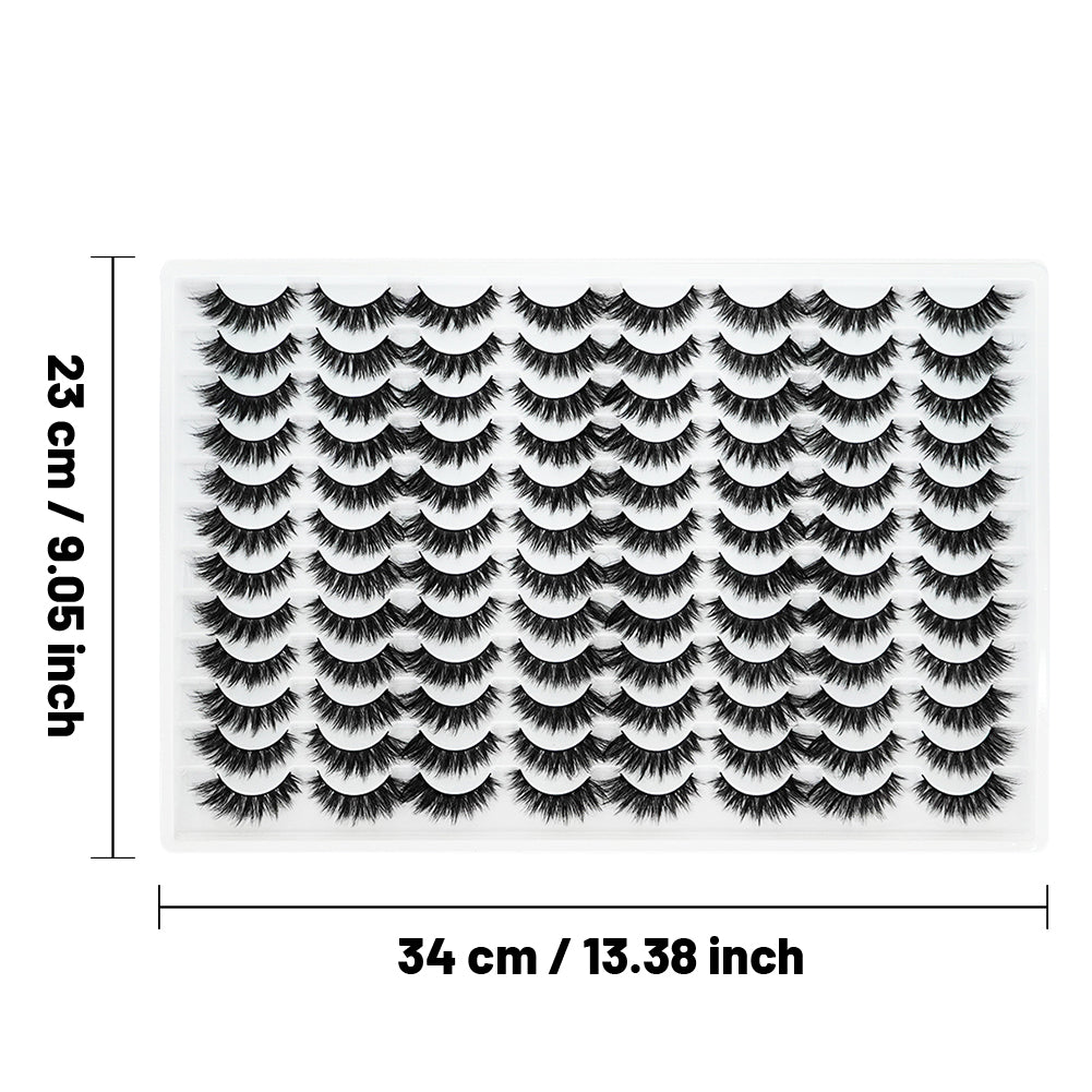 3D Faux Mink False Eyelashes - Style 12 - image 6