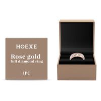 Rose Gold Ring Women's Light Luxury Jewelry Ring Fine Matching Niche - image 1