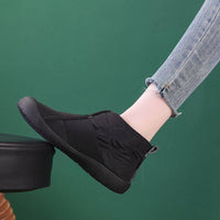 Women's Waterproof Non-Slip Plush Ankle Snow Boots - image 7