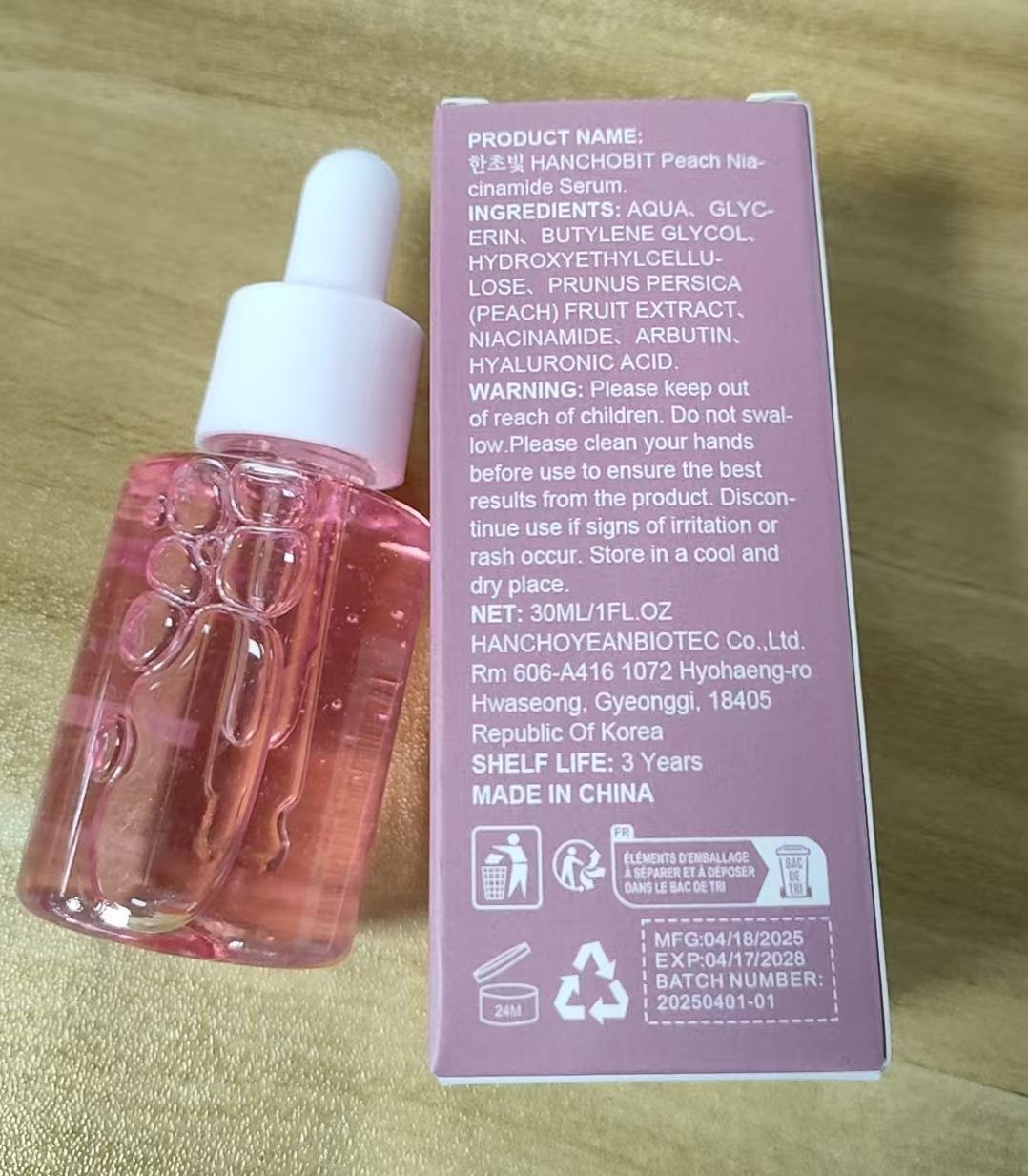 HANCHOBIT Niacinamide Face Moisturizing Serum, 30 ml - image 6