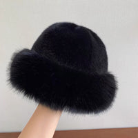 Women's Faux Fur Winter Hat - image 3