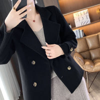 Women's Loose Fit Wool Blazer - image 6
