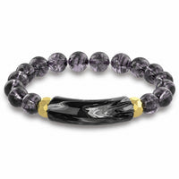 Black Chip Bead Bracelet - image 8