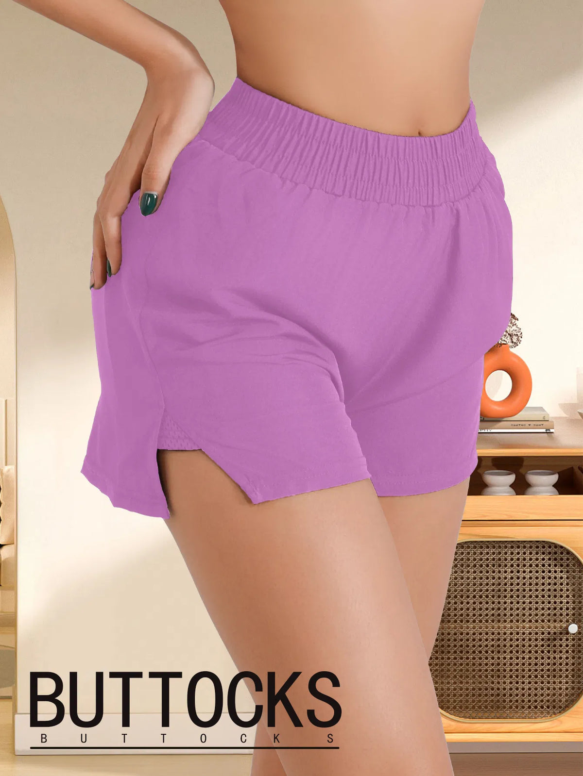 2-in-1 Mesh Workout Shorts Breathable, Anti-See-Through, Built For Summer Moves - image 5