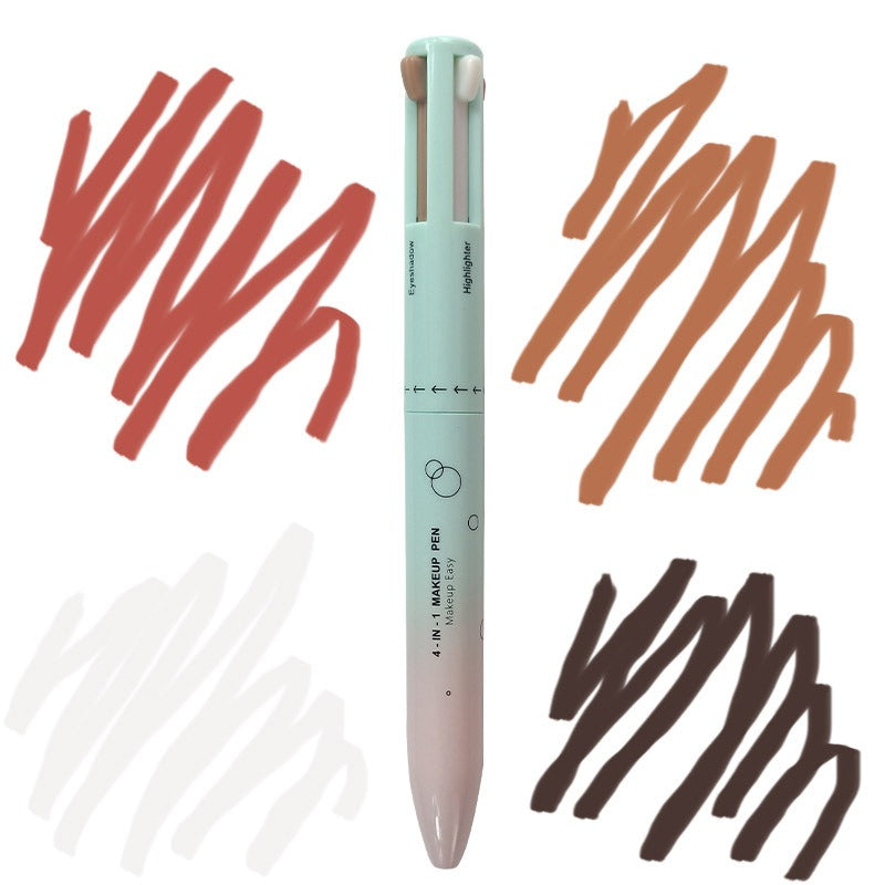 4 In 1 Makeup Pen Multifunctional Makeup Pen With Eyeliner, Lip Liner, Eyebrow Pencil - image 4