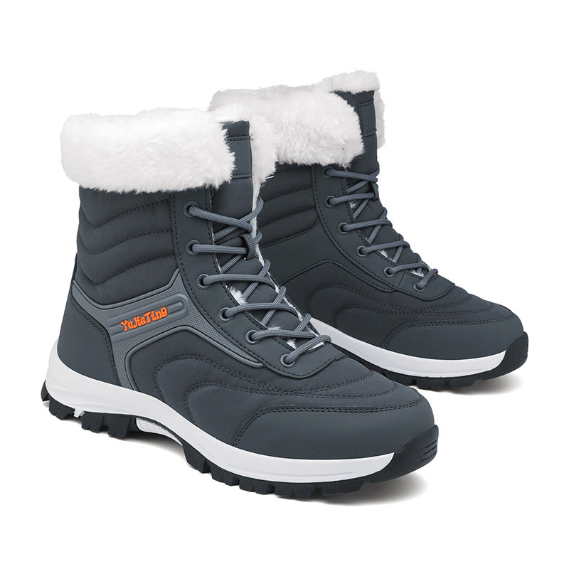 Waterproof Fleece-Lined Mid-Calf Snow Boots - image 5