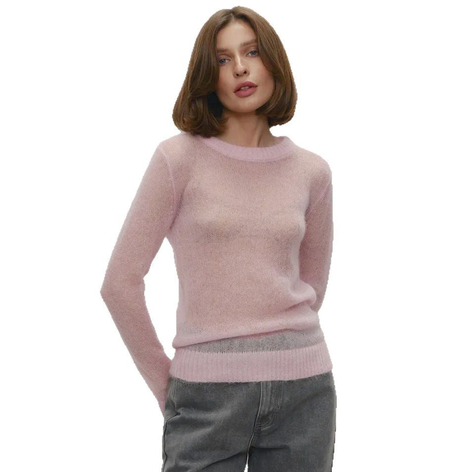Women's Sheer Knit Base Layer Sweater - image 5