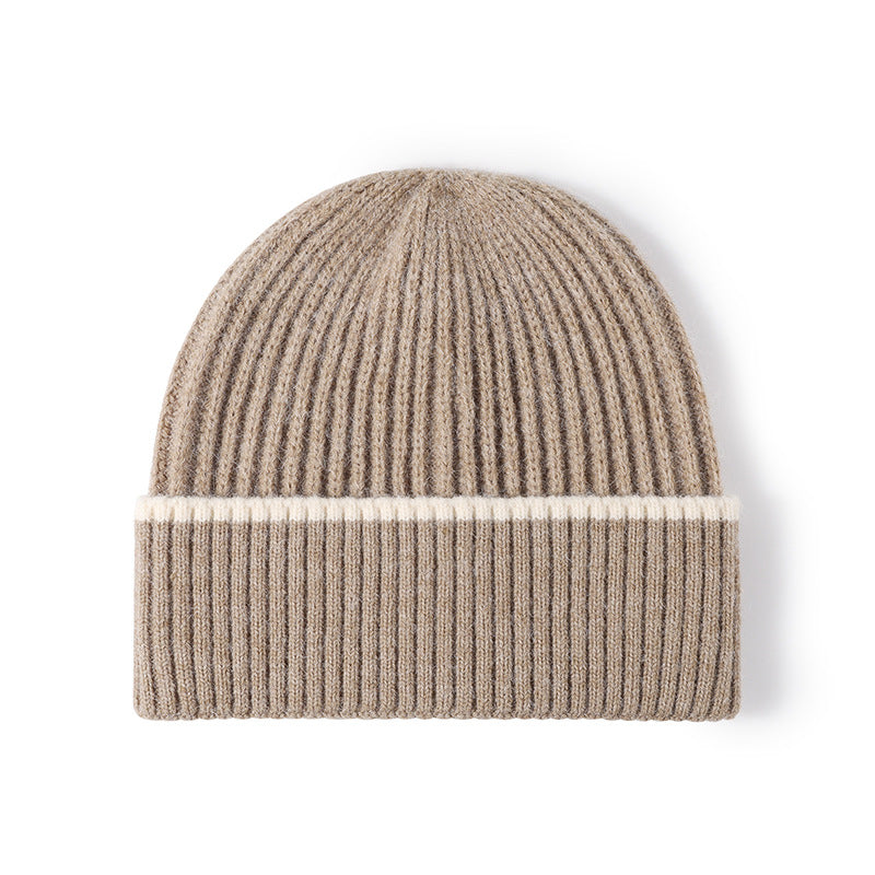 All-match Simple Warm Thickened Knitted Hat - image 5