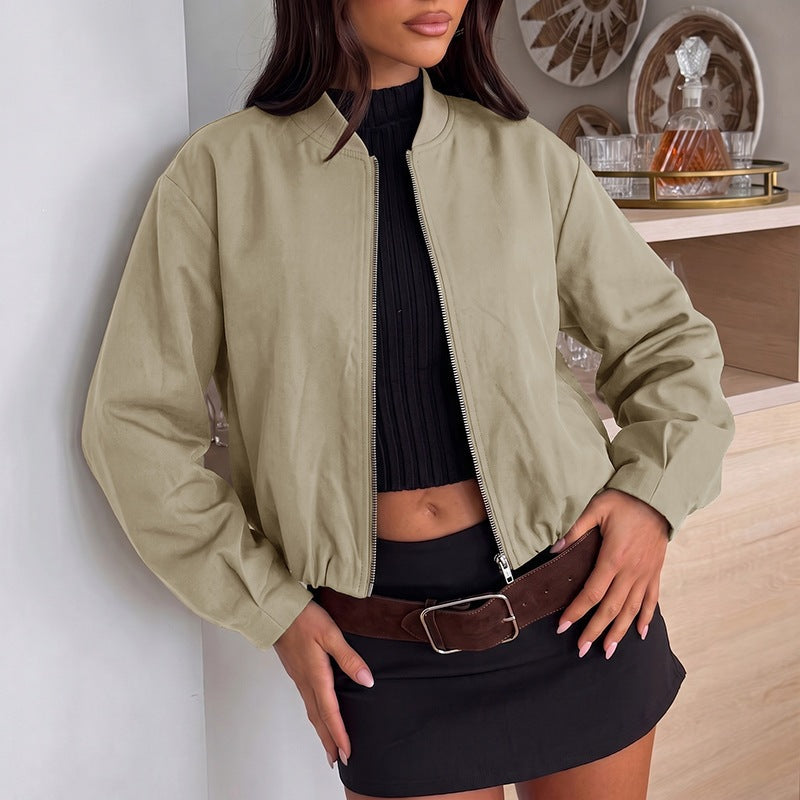 Oversized Retro Baseball Jacket - image 2