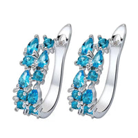 Crystal Zircon Ear Cuff Earrings - image 8