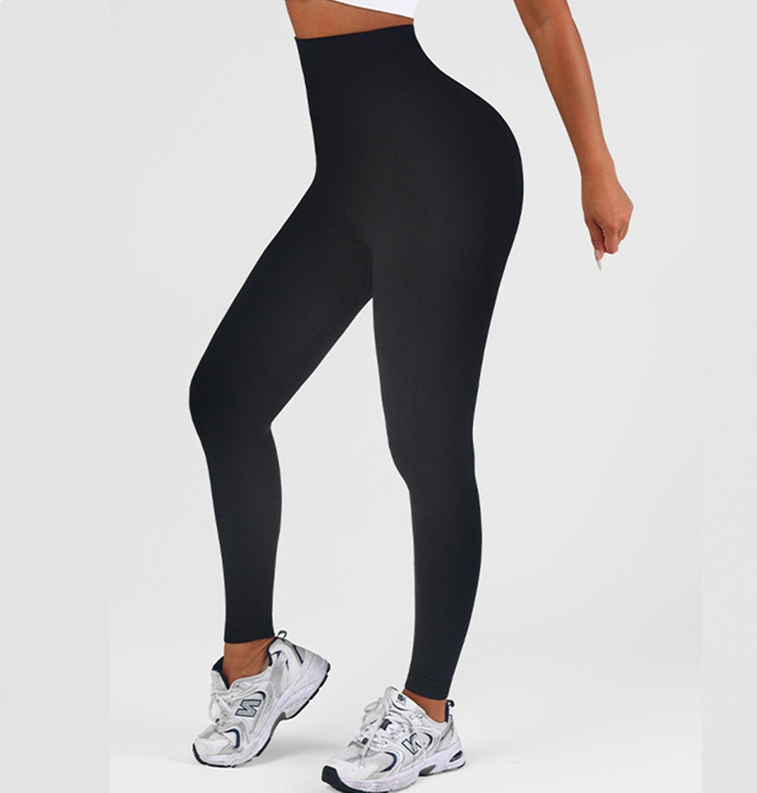 Women's High Waisted Tummy Control Full Length Yoga Leggings - image 6