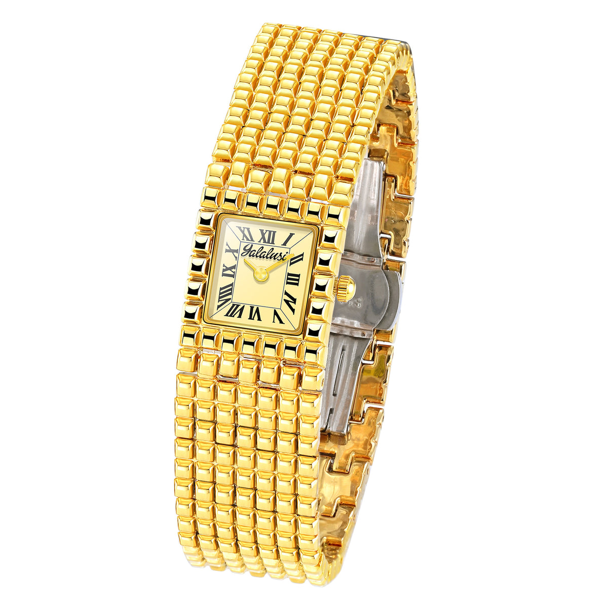 Vintage Petite Gold Quartz Watch - image 5