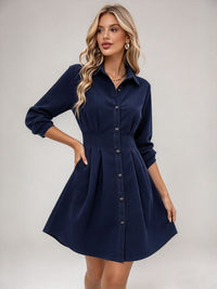 Women's Elegant Long Sleeve Dress - image 6