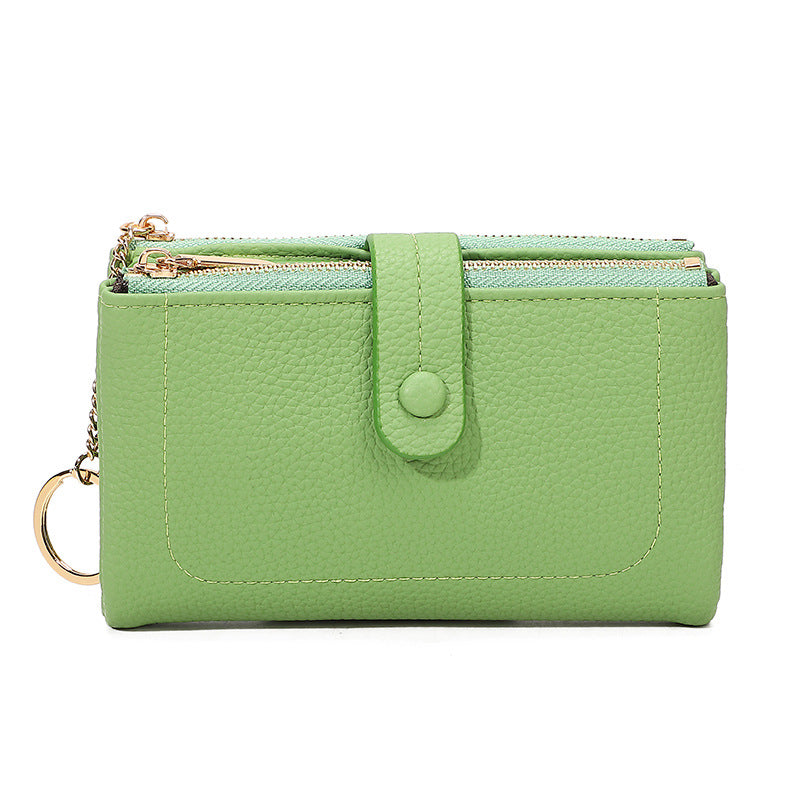 Women's Dual Zipper Coin Purse - image 7