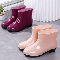 Women's Low Cut Waterproof Rain Boots - image 2