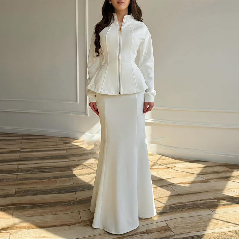 Women's Minimalist Sheath Dress Set - image 5