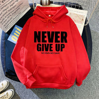 Women's Letter Print Hooded Sweatshirt - image 2