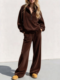 Women's Fleece Two-Piece Lounge Set - image 8