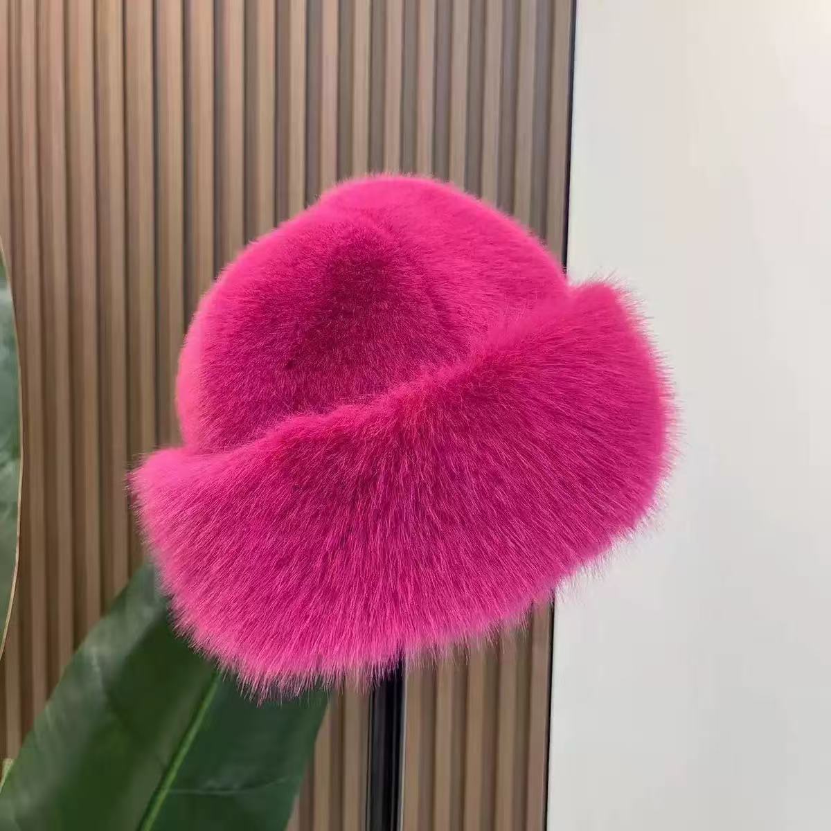 Women's Faux Fur Winter Hat - image 6